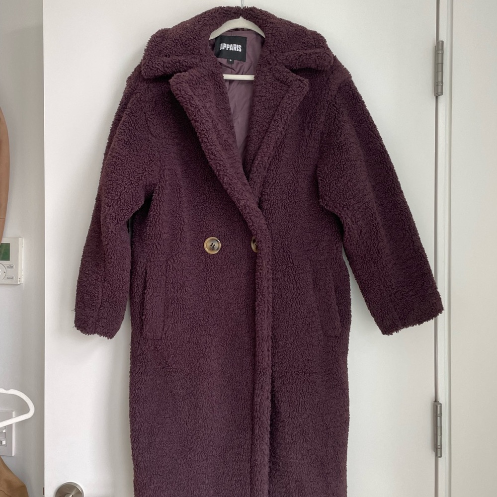 APPARIS Long Teddy Jacket